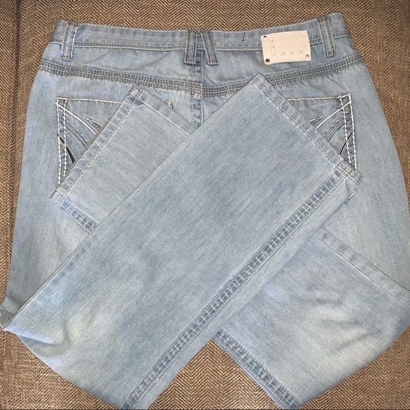 EUC Vintage Brass Skim Straight Jeans Size 34. - Picture 3 of 9